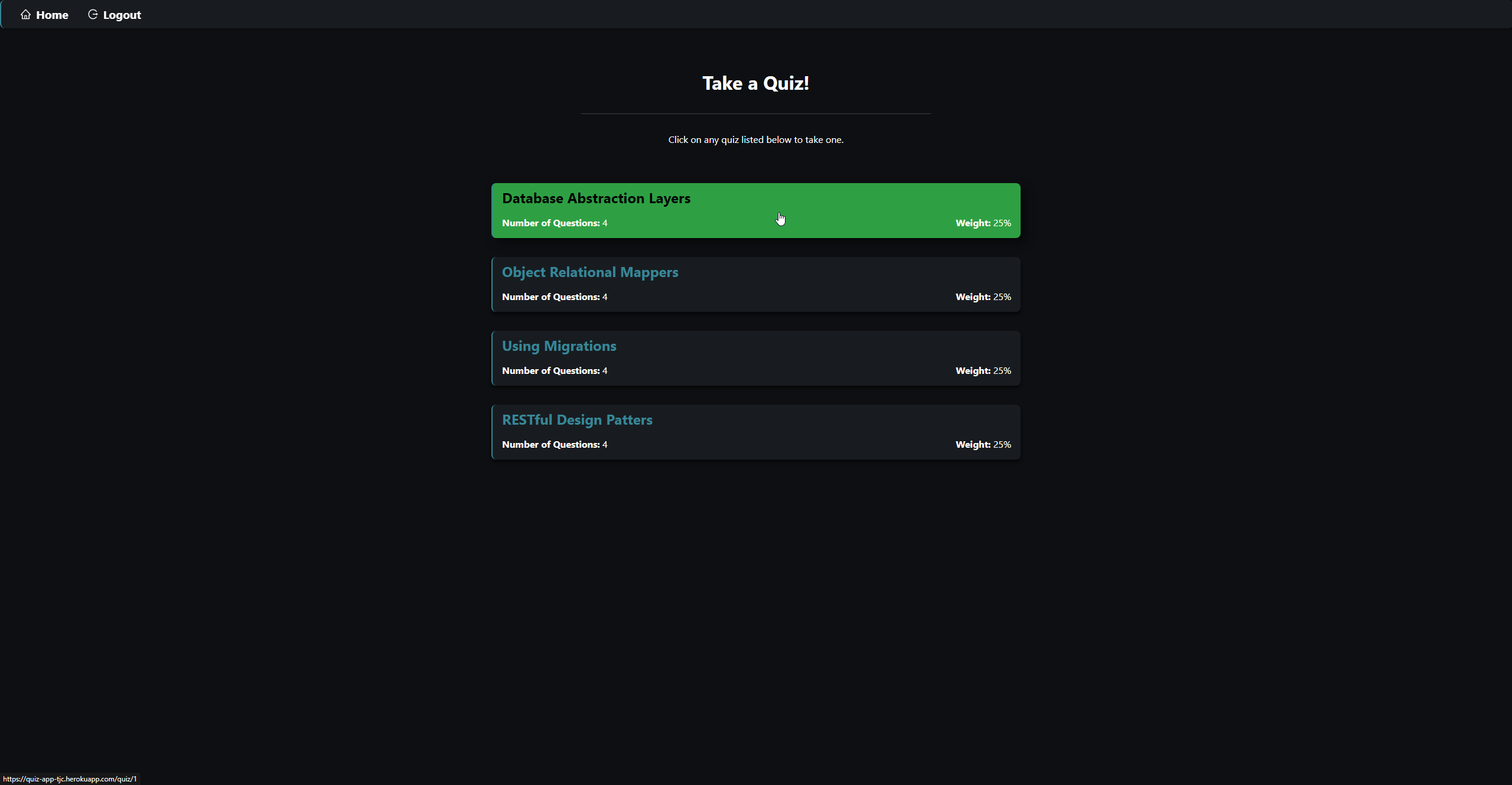Quiz App image